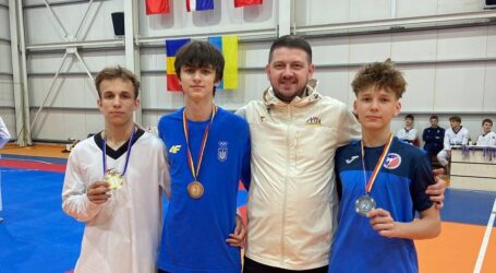 Тхеквондист з Кам’янського Архип Шульженко став третім на міжнародному турнірі у Молдові