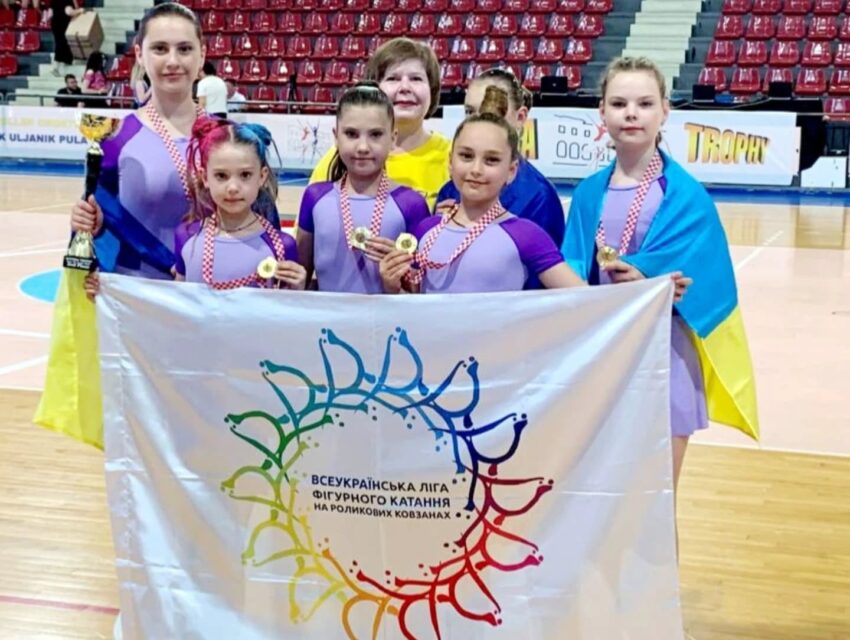 Кам`янські фігуристки дебютували на міжнародних змаганнях “Amphora Trophy 2025”