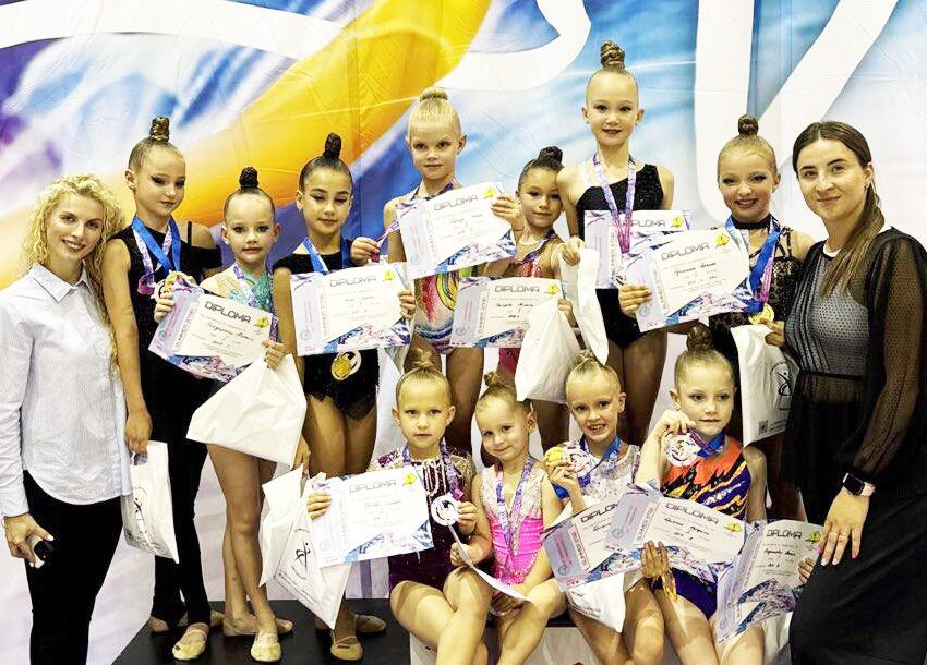 Кам`янчанки стали призерками турніру з художньої гімнастики “Summer Star”