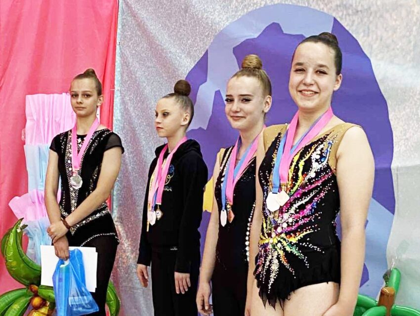 Кам`янчанки стали призерками Всеукраїнського турніру з художньої гімнастики “Betsy Cup 2025”
