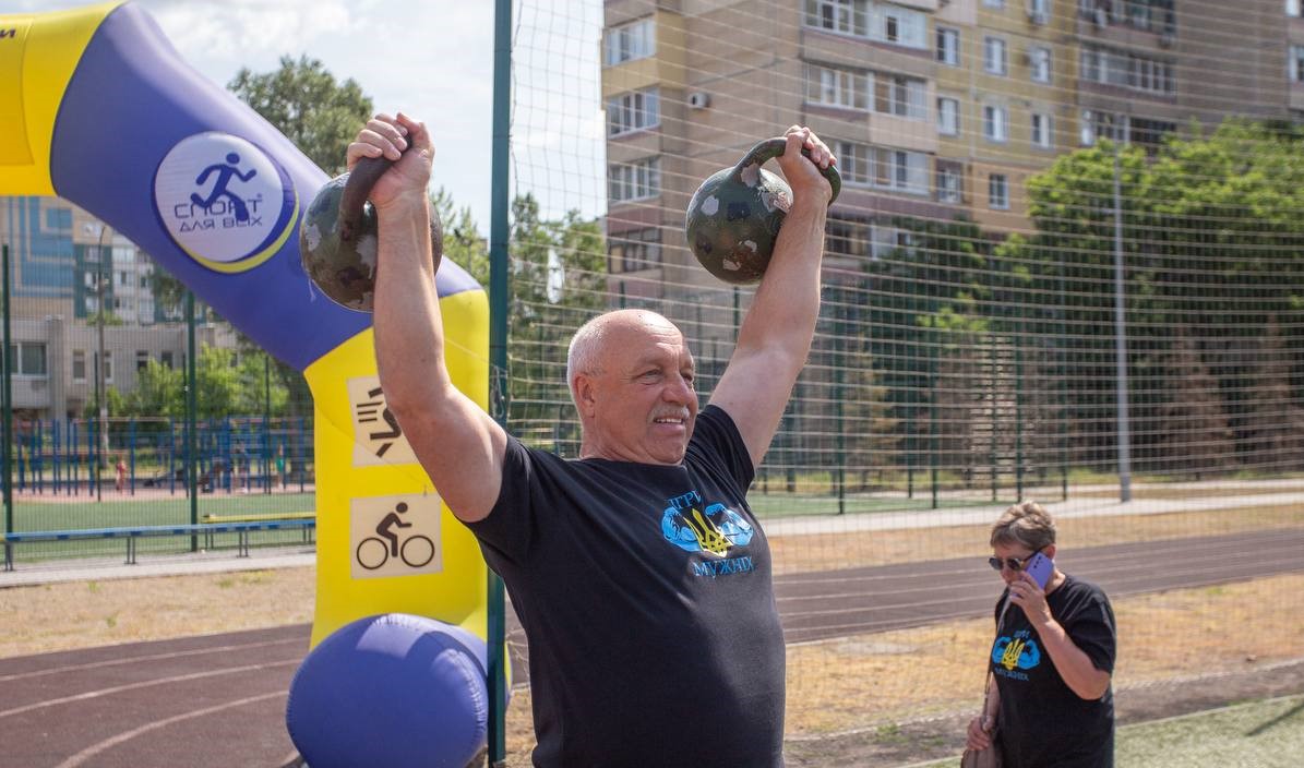 В Кам'янському відбулись вже традиційні «Літні Ігри мужніх» - ФОТО
