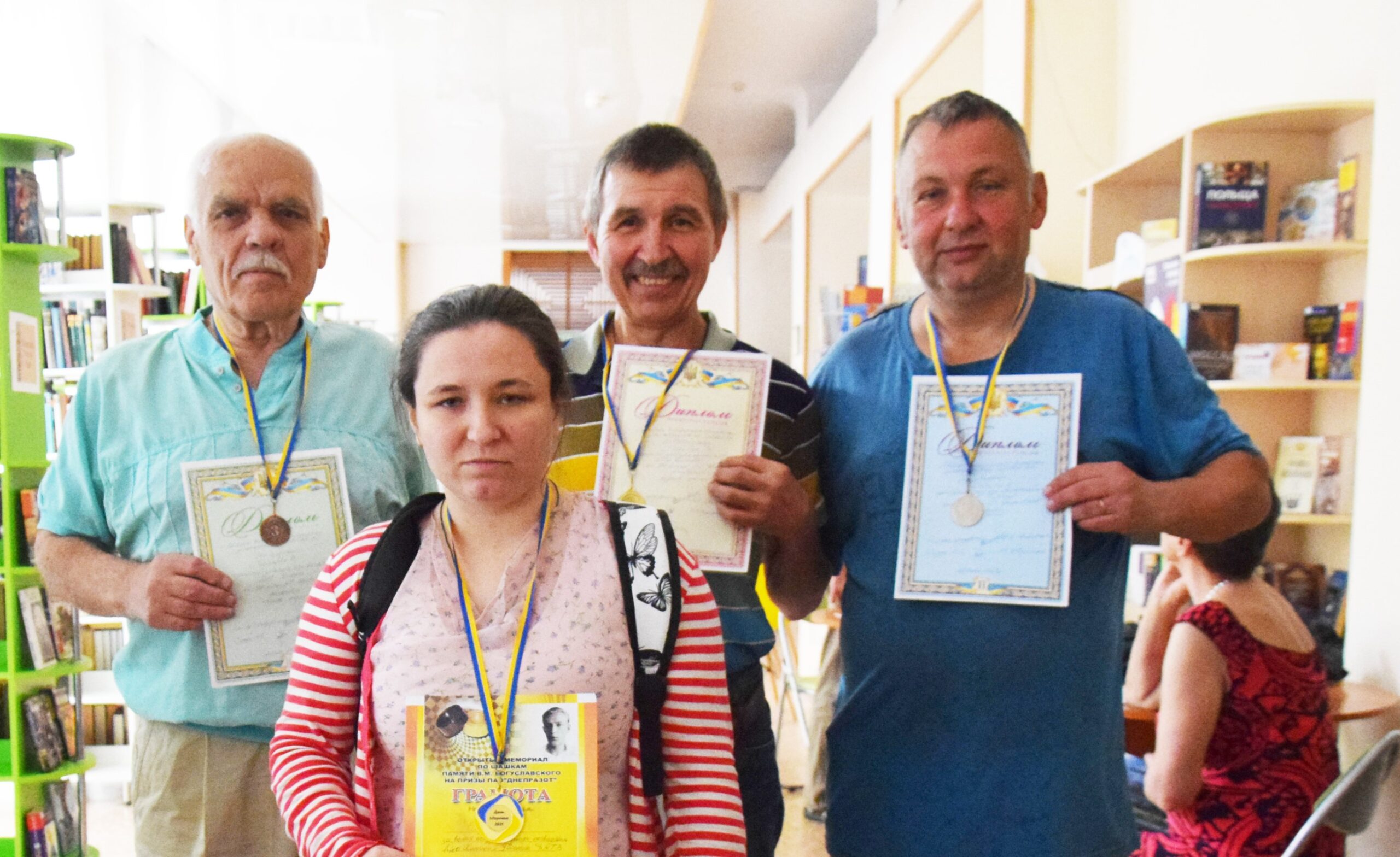 Кам`янська ветеранська шашкова федерація провела перші змагання - ФОТО