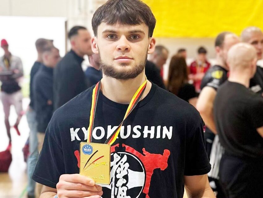 Кам’янчанин Тимур Колішевський став чемпіоном Німеччини з кікбоксингу