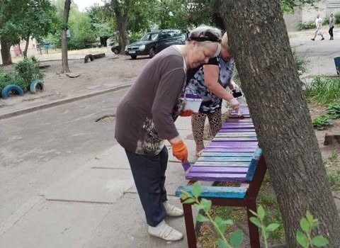 В Кам'янському органи самоорганізації населення продовжують роботи з благоустрою - ФОТО