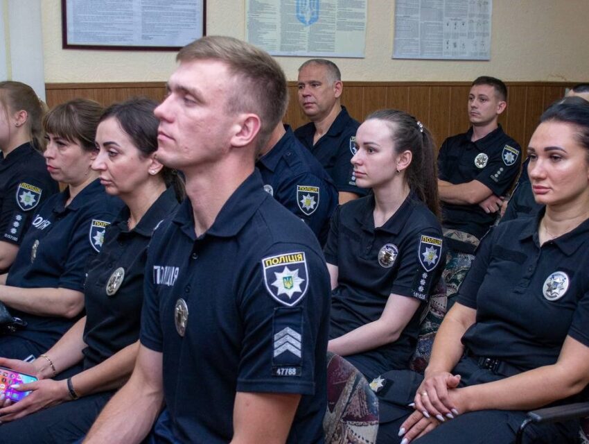 В Кам’янському з професійним святом привітали поліційних