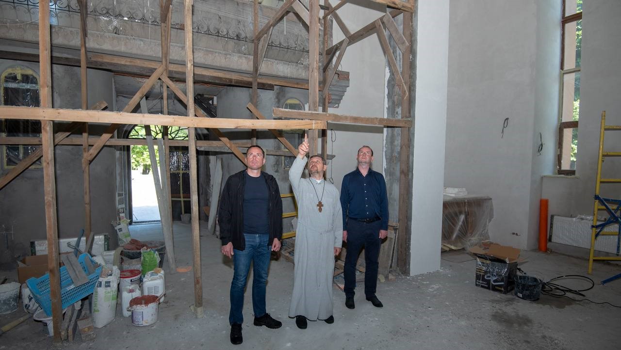 В Кам'янському восени планують завершити будівництво храму Преображення Господнього УГКЦ - ФОТО