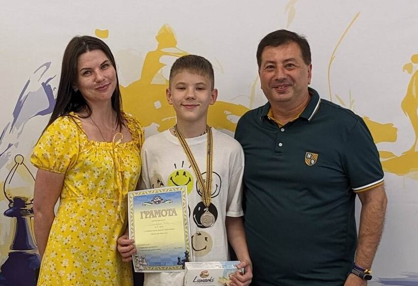Кам`янчанин Давід Дунаєвський став срібним призером шахового турніру в Дніпрі