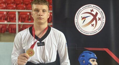 Кам`янчанин Назар Брильов став першим на Міжнародному турнірі з тхеквондо у Грузії
