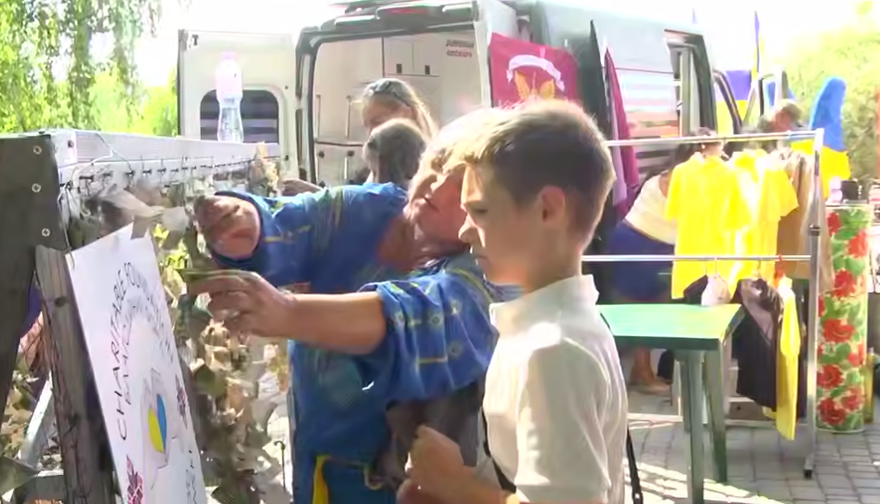 В Лівобережному парку Кам'янського відбувся культурно-патріотичний захід - ФОТО