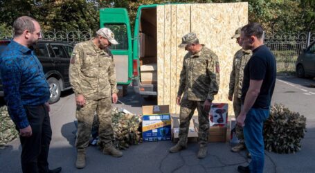 Кам’янське відправило чергову партію допомоги для військових шести підрозділів