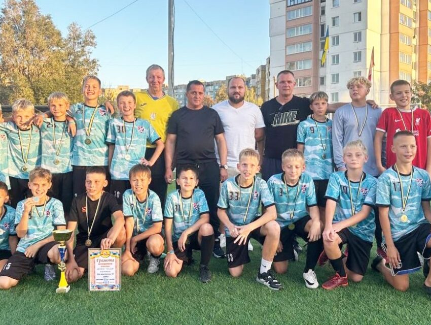 Команда ДЮФШ “Надія” виграла Кубок Кам’янського з футболу серед дитячих команд