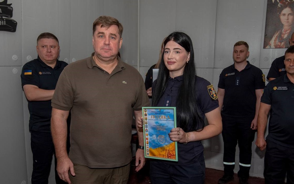 В Кам'янському з професійним святом вітали рятувальників - ФОТО