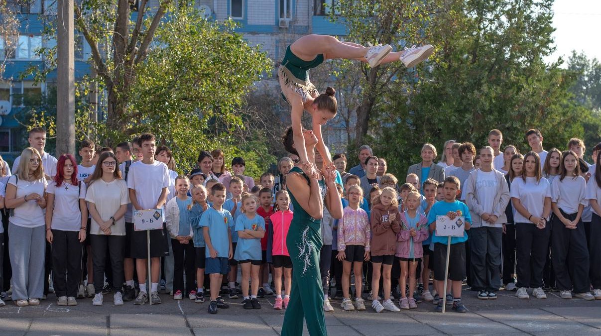 Шкільна освіта + спортивні тренування: в Кам'янському відкрили перші класи в рамках проєкту «Шлях чемпіонів» - ФОТО