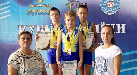 Кам’янчани стали призерами чемпіонату України зі стрибків на акробатичній доріжці