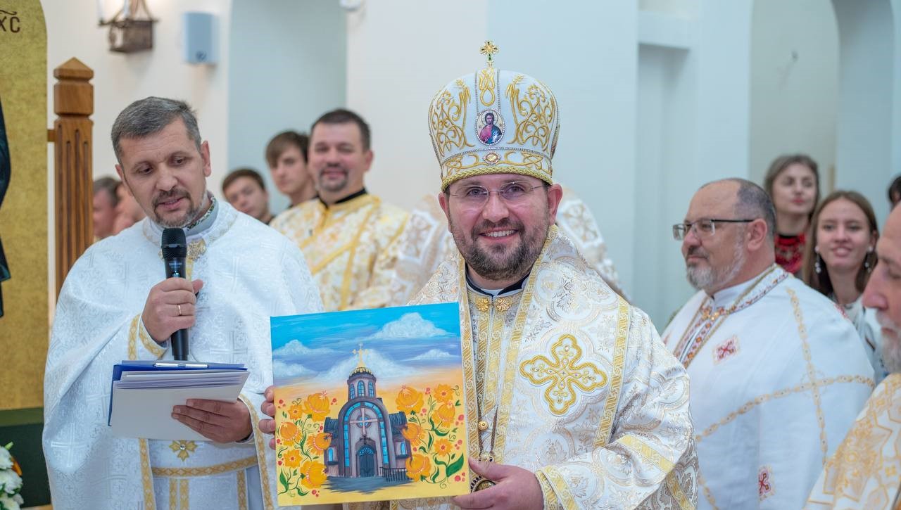 В Кам'янському освятили храм Преображення Господнього УГКЦ - ФОТО
