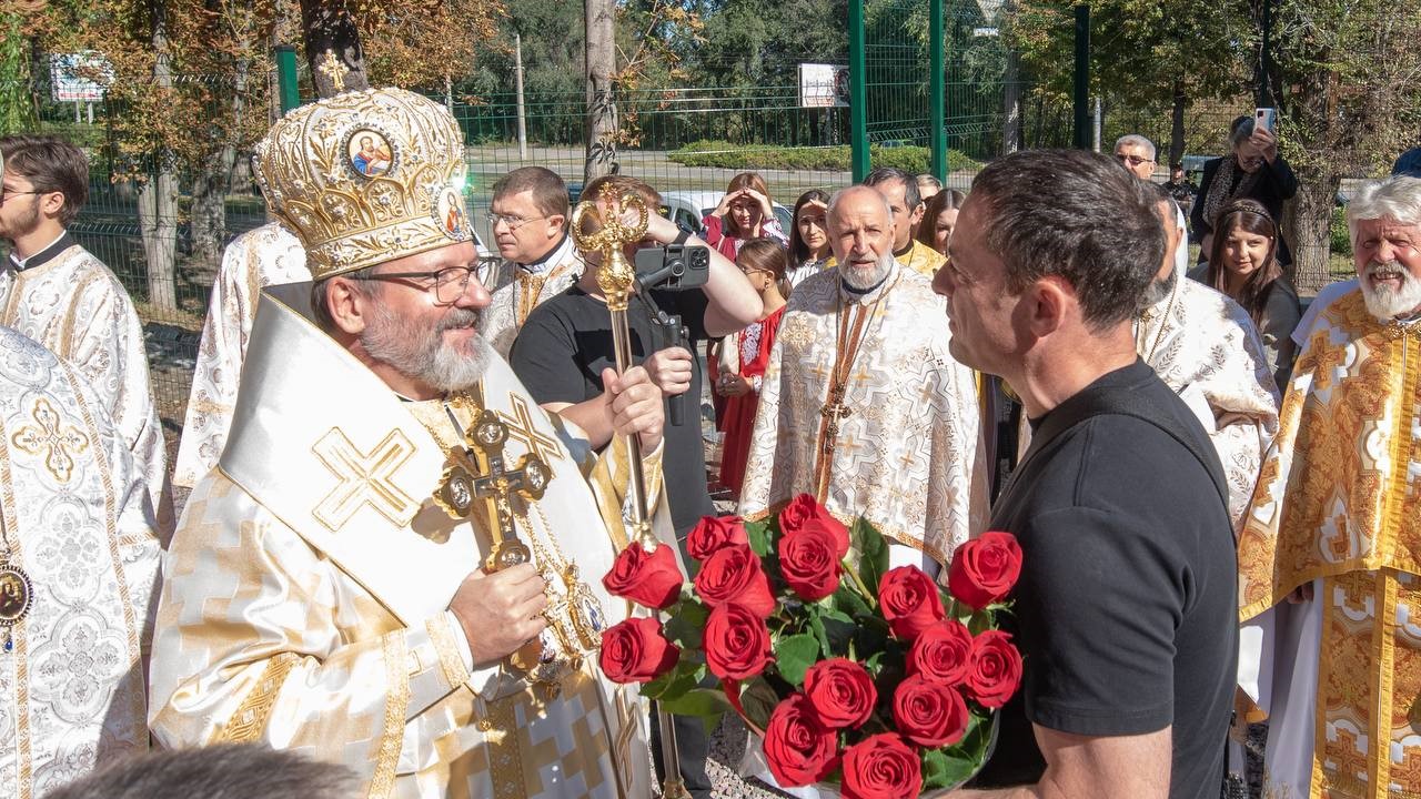 В Кам'янському освятили храм Преображення Господнього УГКЦ - ФОТО