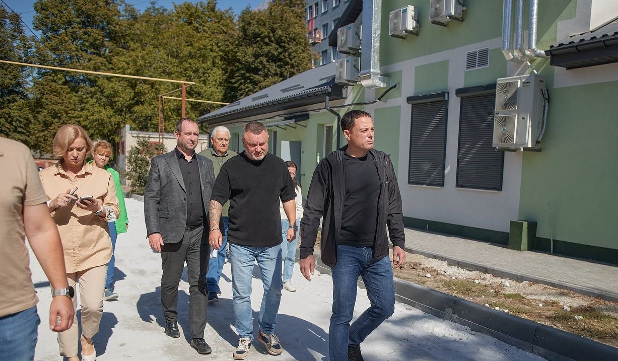 В Кам'янському триває модернізація двох міських лікарень - ФОТО