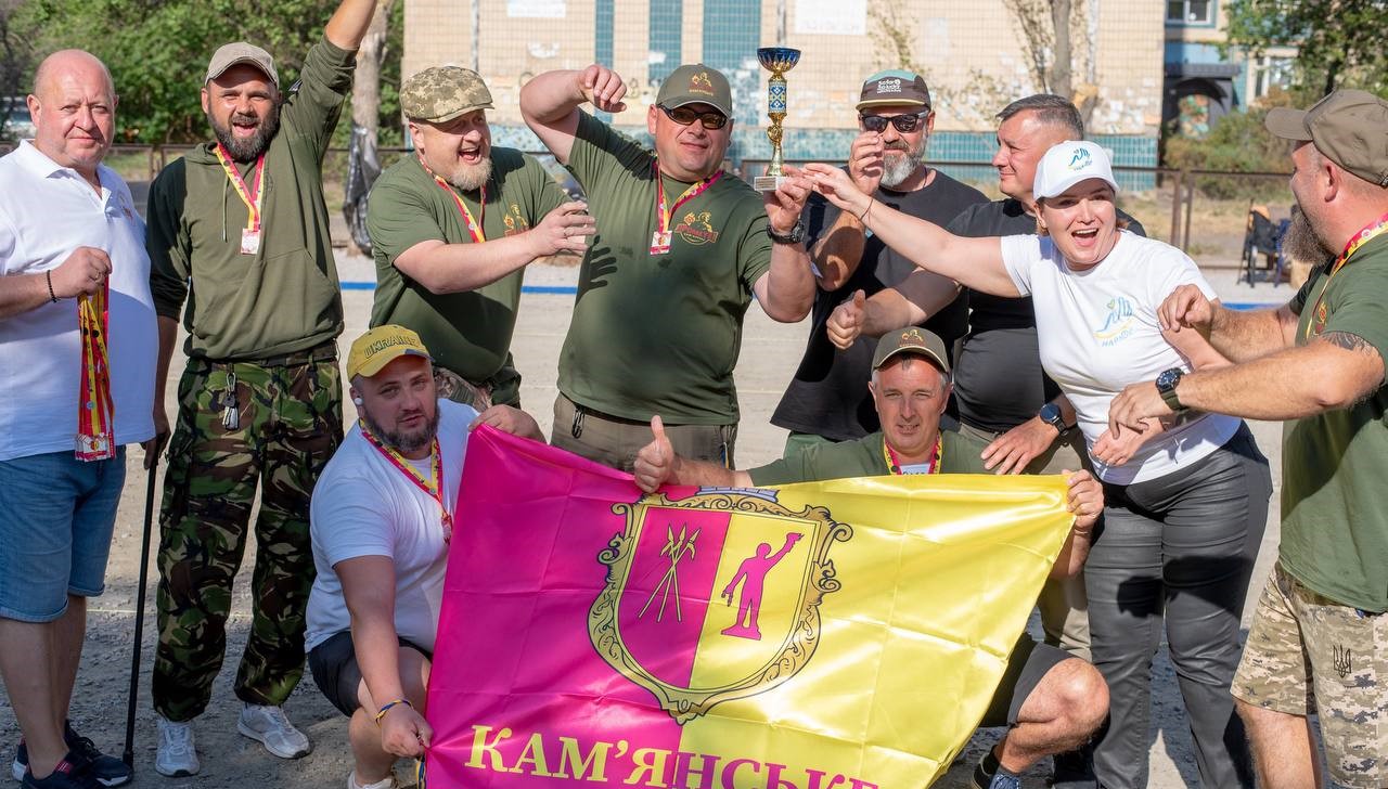 В Кам'янському відбулись змагання з петанку для ветеранів - ФОТО