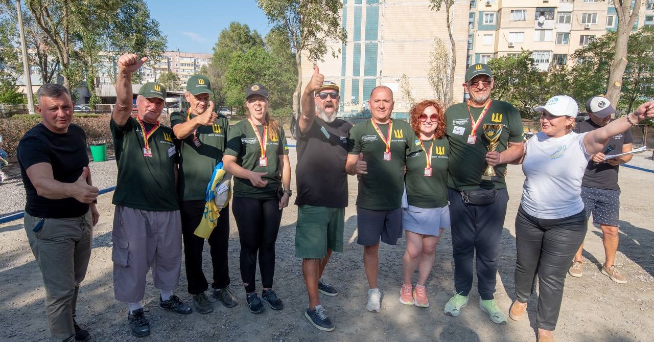 В Кам'янському відбулись змагання з петанку для ветеранів - ФОТО