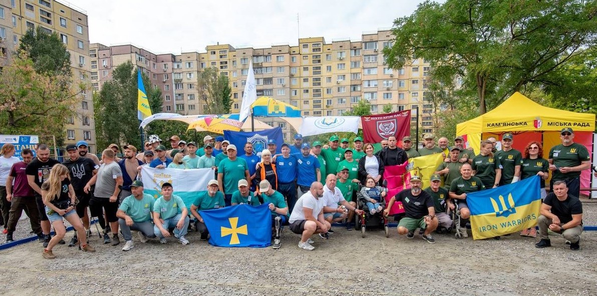В Кам'янському відбулись змагання з петанку для ветеранів - ФОТО