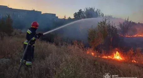 Майже 40 пожеж в екосистемах ліквідували вогнеборці на Дніпропетровщині протягом доби