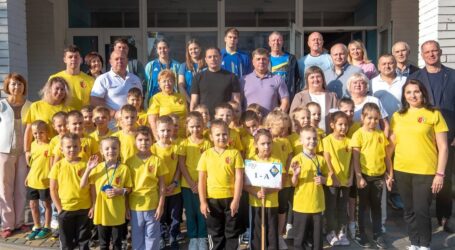 Шкільна освіта + спортивні тренування: в Кам’янському відкрили перші класи в рамках проєкту «Шлях чемпіонів»