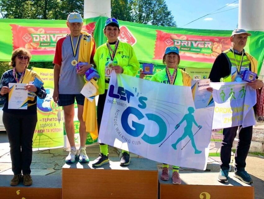 Сергій Тягнирядно з Кам’янського став чемпіоном Житомирщини зі скандинавської ходьби
