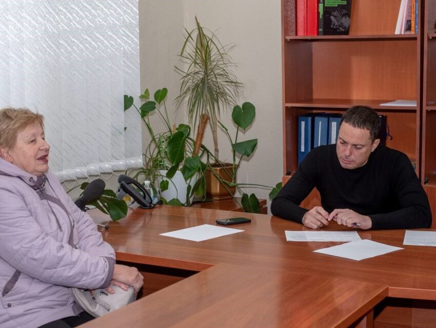 Мер Кам’янського провів черговий особистий прийом громадян