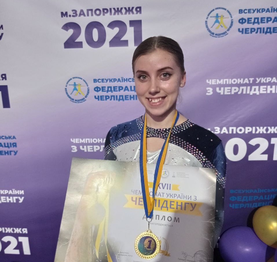 Єлизавета Тимофєєва: "Черлідинг одразу став моїм першим і єдиним видом спорту, який із часом перетворився на справу життя" - ФОТО