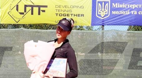 Тенісистка з Кам’янського Марина Левадна стала переможницею тенісного турніру на Закарпатті