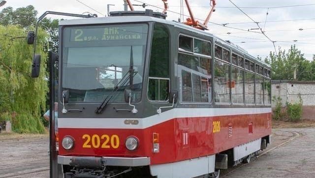 В Кам’янському трамвай №2 сьогодні курсуватиме за зміненим маршрутом