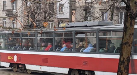 У Кам’янському зранку, 8 січня, не курсуватимуть трамваї