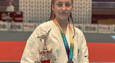 Софія Філіп’єва з Кам’янського здобула срібну медаль на Кубку Європи з кіокушин карате