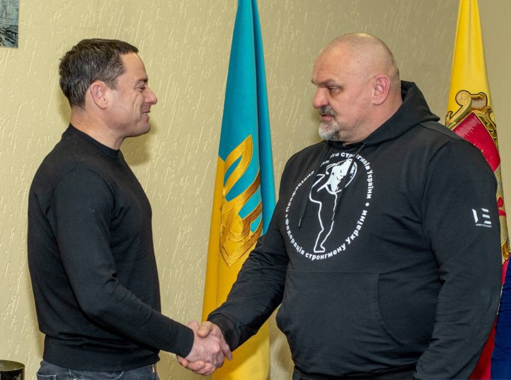 Андрій Білоусов обговорив проведення в Кам’янському всеукраїнських змагань для ветеранів-стронгменів - ФОТО