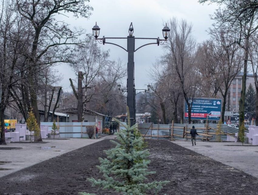 Частину скверу на Свободи в Кам’янському, де планують будувати «МакДональдз», відкриють для пішоходів