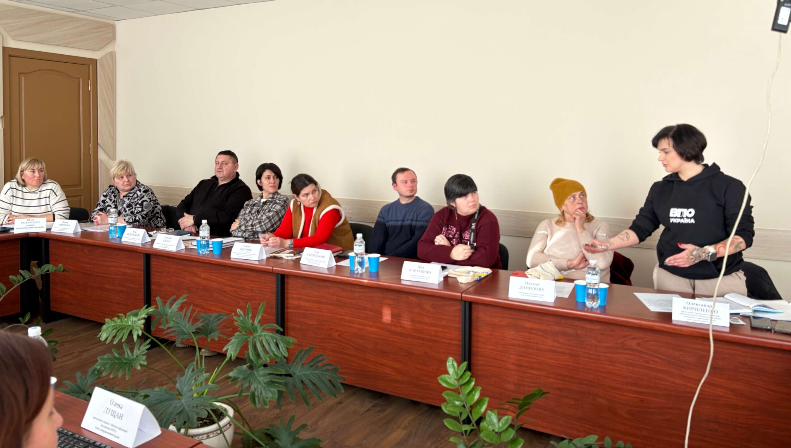 В Кам'янському підбили підсумки роботи Координаційної ради з питань підтримки ВПО - ФОТО
