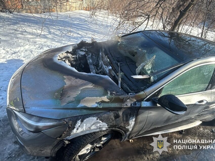 В Кам’янському затримали 16-річного підпалювача авто