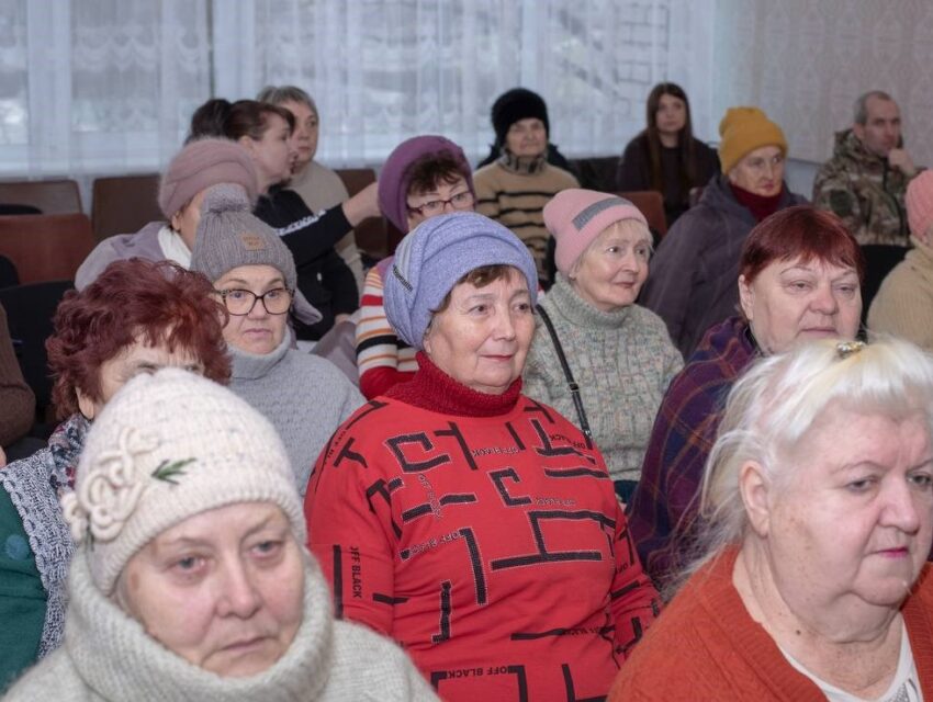 В Кам’янському провели соціальний захід для людей похилого віку та людей з інвалідністю
