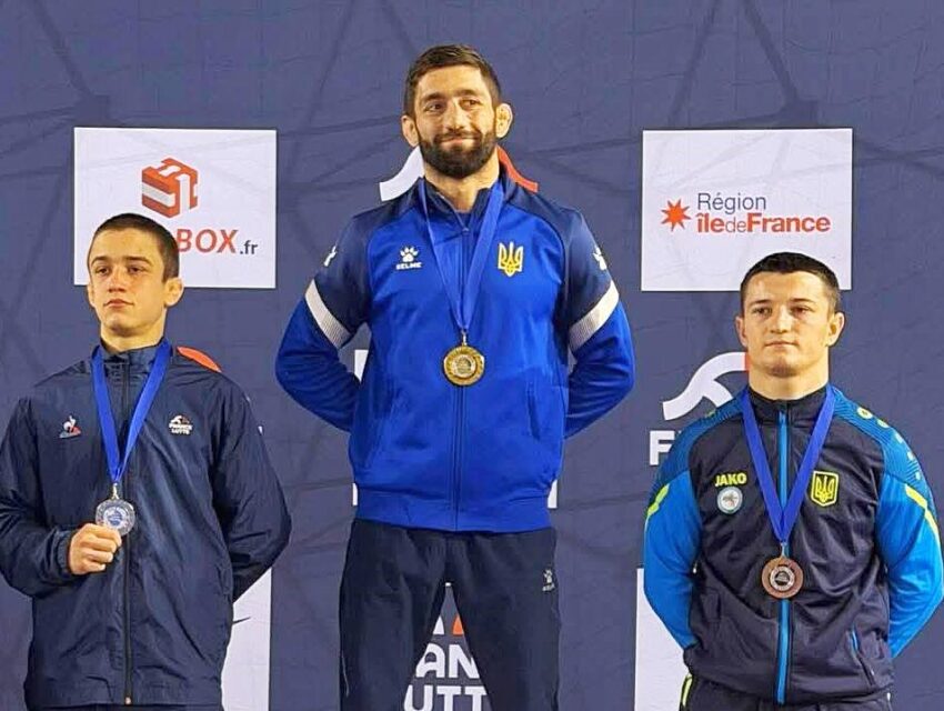 Борець з Кам’янського Іван Стефанський став бронзовим призером турніру у Франції