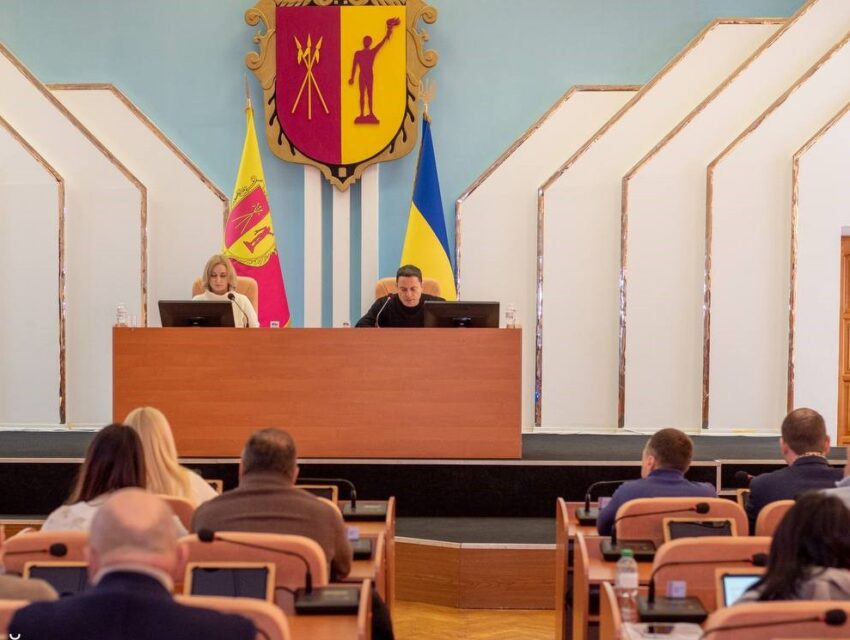 В Кам’янському відбулось засідання чергової сесії міськради