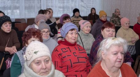 В Кам’янському провели соціальний захід для людей похилого віку та людей з інвалідністю
