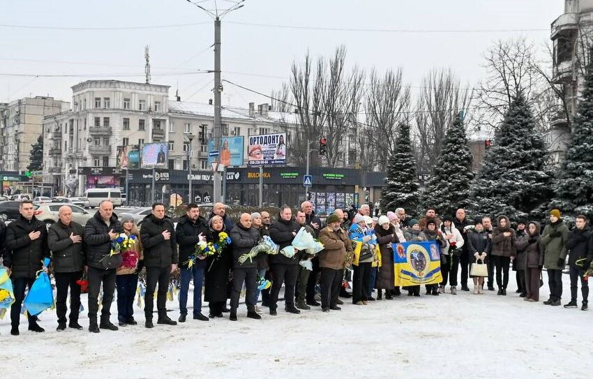 В Кам’янському вшанували пам’ять Героїв Небесної Сотні