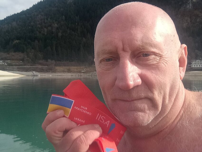Кам’янчанин Ігор Кравченко виборов європейські медалі на чемпіонаті з крижаного плавання в Альпах