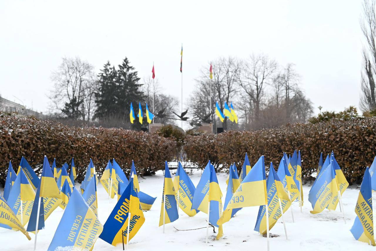 Звернення міського голови Кам'янського Андрія Білоусова з приводу четвертої річниці повномасштабного вторгнення Росії в Україну - ФОТО