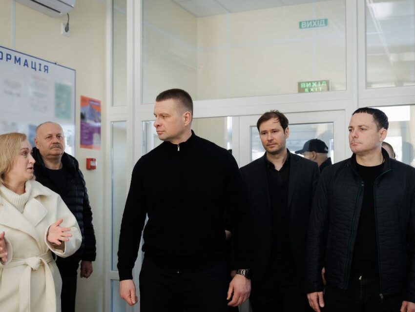 Реабілітаційний центр в Кам’янському відвідав очільник Дніпропетровщини Олександр Ганжа