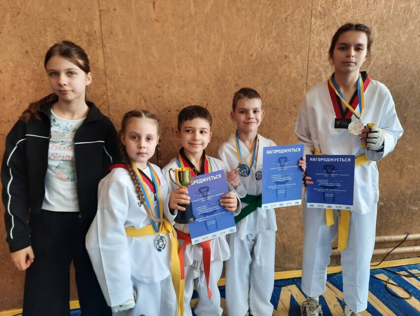 У Кам’янському визначили кращих на турнірі з тхеквондо “Новачок”