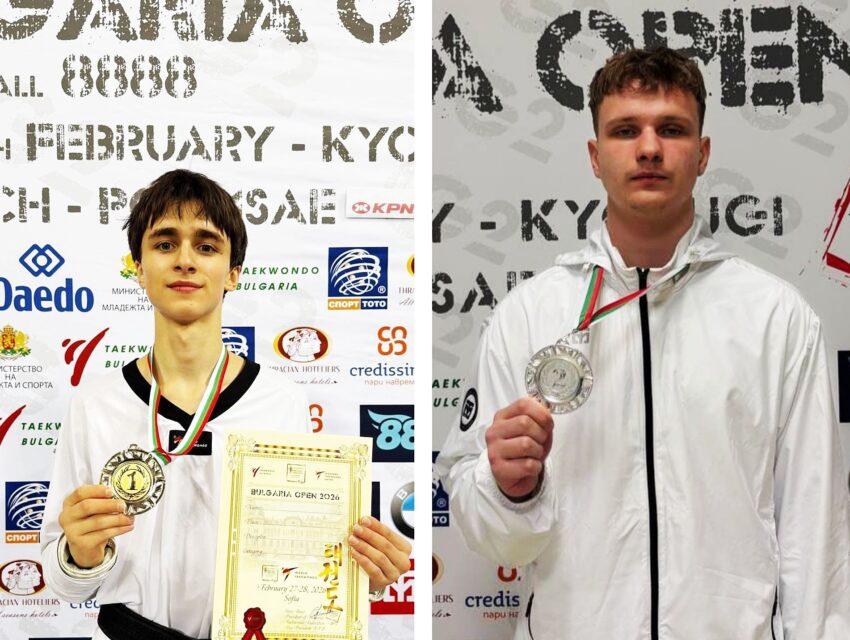 Тхеквондисти з Кам’янського здобули дві нагороди у Відкритому чемпіонаті Болгарії