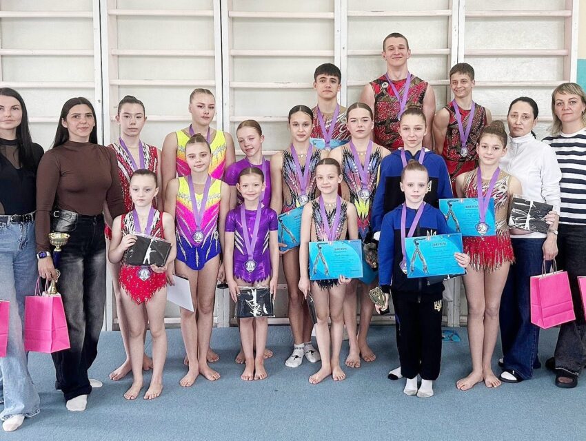 Кам’янські акробати здобули призові місця на Відкритому чемпіонаті Луцька