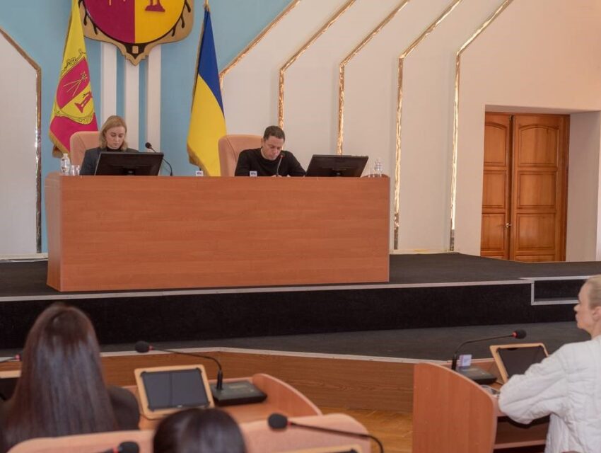 В Кам’янському відбулось засідання чергової сесії міськради