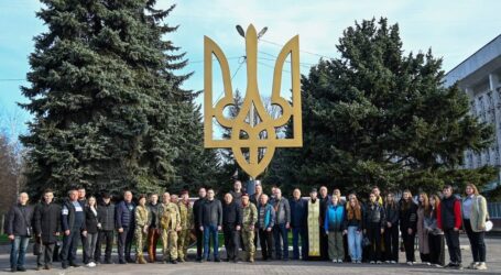 Кам’янське долучилося до Всеукраїнської акції «Тризуб України»